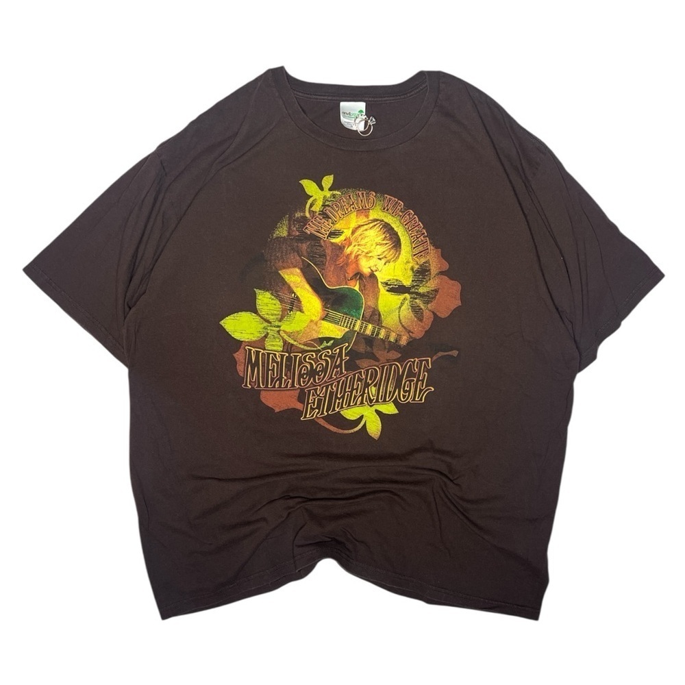Melissa Etheridge 2008 Concert Tour Tee The Dreams We Create Organic Cotton 2X